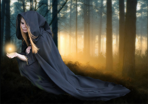 Witches are wild creatures, most often found out among their biome.