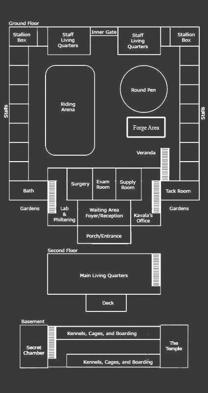 This is the Floorplan of the Sanctuary